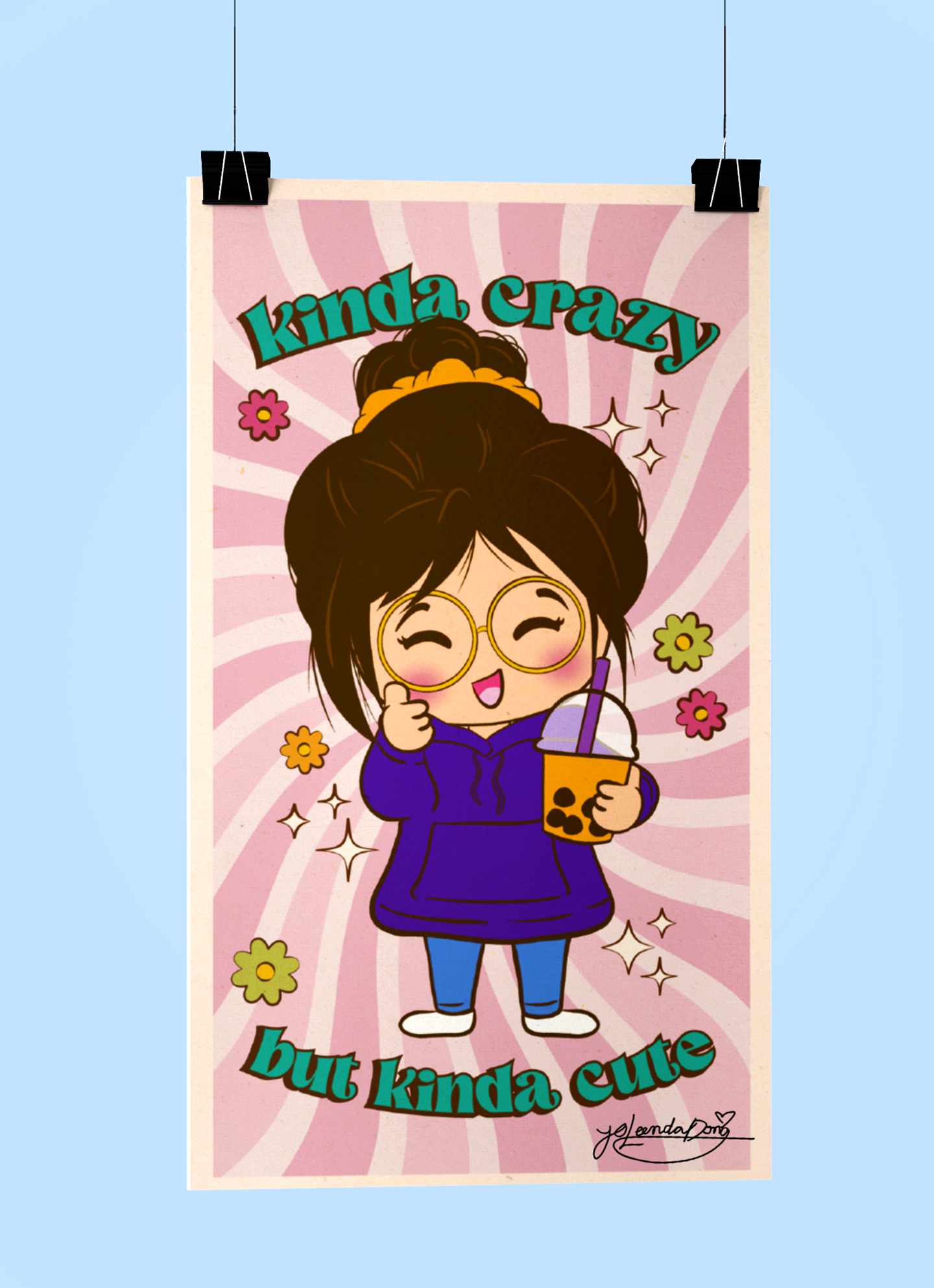 LIMITED EDITION | Kinda Crazy but Kinda Cute | Signed by Leenda!